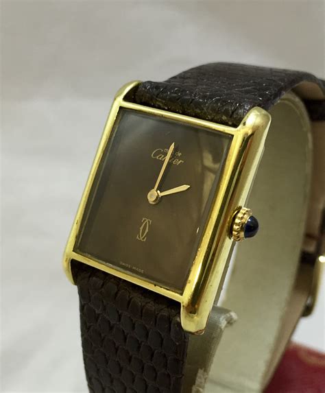 cartier tank must women|vintage cartier tank watch women's.